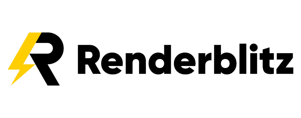 Logo Renderblitz transparent